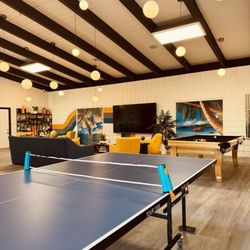 Paradise RV Park - Clubhouse - Ping Pong and Pool Table