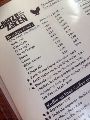 Menu photo 7 Dwaze Zaken Amsterdam, NH