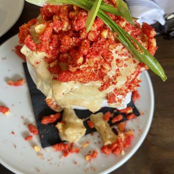 The Attic - Hot Mac & Cheetos, did not meet the hype. Misleading from my point of view. 5/10. - Breakfast & Brunch Near Me - Long Beach, California The Attic - Hot Mac & Cheetos, did not meet the hype. Misleading from my point of view. 5/10. - Breakfast & Brunch Near Me - Long Beach, California