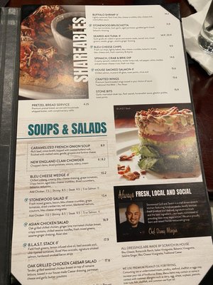 Menu photo 5 Stonewood Grill & Tavern Ormond Beach, FL