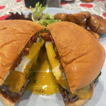 Wara Cafe - Wagyu Burger Burger , looks good but weird after taste - Cafes Near Me - Chino, California Wara Cafe - Wagyu Burger Burger , looks good but weird after taste - Cafes Near Me - Chino, California
