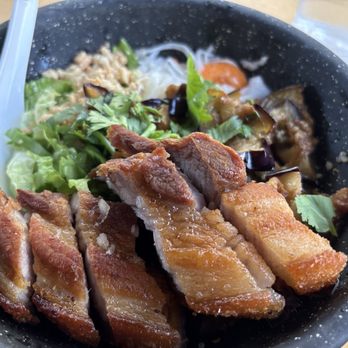 Khantine par le petit cambodge - Crispy porc bowl - Cambodian Near Me - Paris, 75
