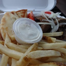 Shrimp and Gyro Plate