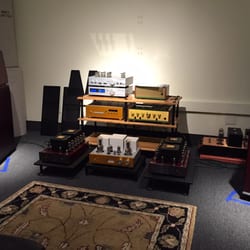 Command Performance Av - One of the listening rooms.  Some new,some used gear.