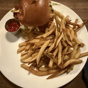 The Reading Room - Fried Chicken Sandwich - New American Near Me - New York, New York
