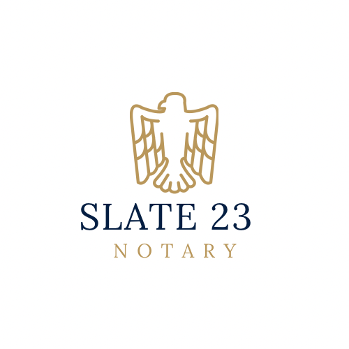 SLATE 23 NOTARY Request a Quote Houston, Texas Notaries Phone