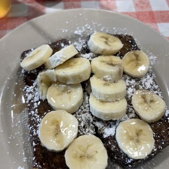 Dick's Uptown Cafe - Banana bread French toast - Breakfast & Brunch Near Me - Cedar Hill, Texas