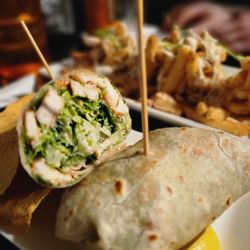 The Alibi Bar & Cafe - Chicken Caesar Wrap
