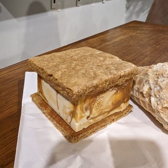 Tricycle Ice Cream - Bananas Foster Ice Cream Sandwich - Ice Cream & Frozen Yogurt Near Me - Providence, Rhode Island