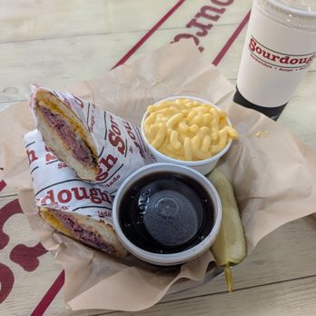 Sourdough & Co. - French dip with mac n cheese - Sandwiches Near Me - Las Vegas, Nevada Sourdough & Co. - French dip with mac n cheese - Sandwiches Near Me - Las Vegas, Nevada