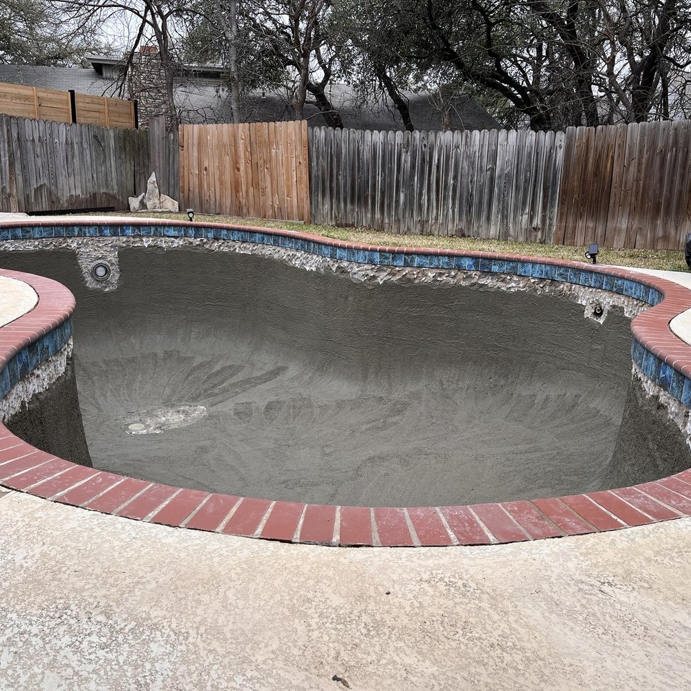 Payless Pool Plastering - Almost done - Pool & Hot Tub Service Near Me