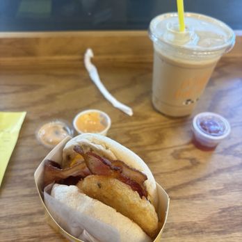 Muffin Can Stop Us - Caram coffee and Classico with hash brown inside - Breakfast & Brunch Near Me - Los Angeles, California