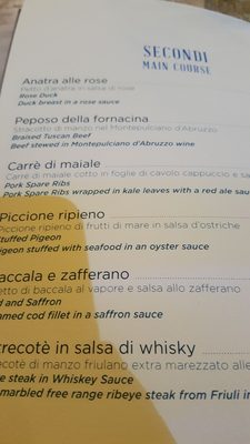 Menu photo 5 Lumière Prati Rome, RM Menu photo 5 Lumière Prati Rome, RM