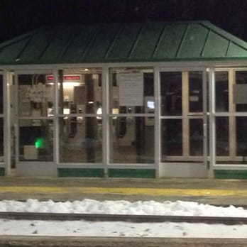 Waban T - MBTA station - Heated both make sure to use during winter it keeps your nice & warm vital w/ unreliable #mbta #greenlineRules - Train Stations Near Me - Newton, Massachusetts