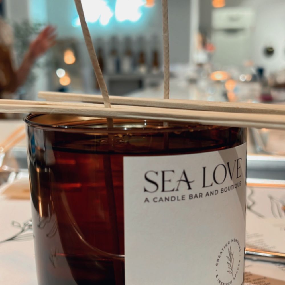 Sea Love - Candle in the making - Candle Stores Near Me - Naperville, Illinois Sea Love - Candle in the making - Candle Stores Near Me - Naperville, Illinois