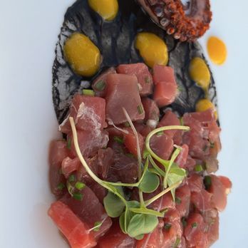 Sunset Monalisa - Poke appetizer - Mediterranean Near Me - Cabo San Lucas, BCS Sunset Monalisa - Poke appetizer - Mediterranean Near Me - Cabo San Lucas, BCS