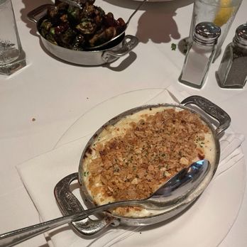 The Capital Grille - Soy Glazed Brussels Sprouts with Bacon Lobster Mac 'N' Cheese - Steakhouses Near Me - Plano, Texas The Capital Grille - Soy Glazed Brussels Sprouts with Bacon Lobster Mac 'N' Cheese - Steakhouses Near Me - Plano, Texas