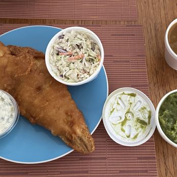 The Codfather - Haddock and Chips, and Mushy Peas, and Curry sauce, and home made Cole slaw - Fish & Chips Near Me - Henderson, Nevada The Codfather - Haddock and Chips, and Mushy Peas, and Curry sauce, and home made Cole slaw - Fish & Chips Near Me - Henderson, Nevada