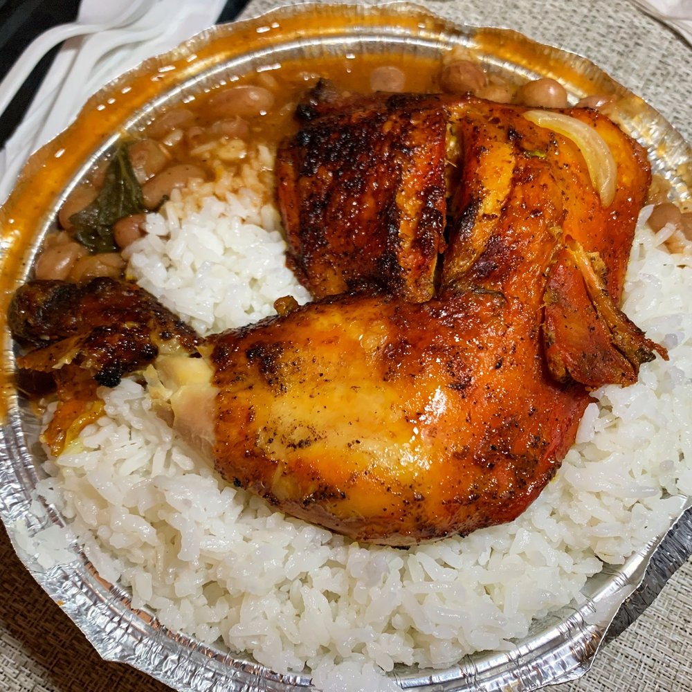 Quarter Chicken with Rice & Beans ($7.99) Quarter Chicken with Rice & Beans ($7.99)