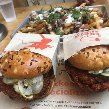 The Crack Shack - Mexican Poutine and Firebird Sandwich - Chicken Shop Near Me - Costa Mesa, California