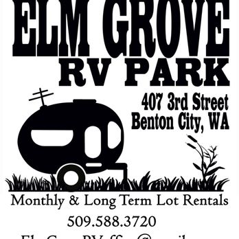Elm Grove RV Park - Elm Grove Logo - RV Parks Near Me - Benton City, Washington Elm Grove RV Park - Elm Grove Logo - RV Parks Near Me - Benton City, Washington