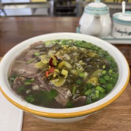 Beef Noodles With Sour Kraut(Spicy) Beef Noodles With Sour Kraut(Spicy)