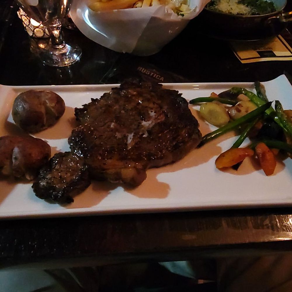 Rustica Lounge Bar & Restaurant - Rib eye - Italian Near Me - Cliffside Park, New Jersey Rustica Lounge Bar & Restaurant - Rib eye - Italian Near Me - Cliffside Park, New Jersey