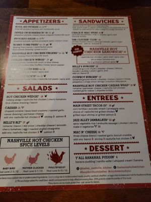 Menu photo 1 Belle's Nashville Kitchen Scottsdale, AZ Menu photo 1 Belle's Nashville Kitchen Scottsdale, AZ