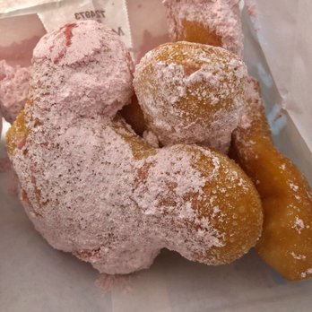 Mint Julep Bar - Strawberry flavored mickey beignets - Donuts Near Me - Anaheim, California