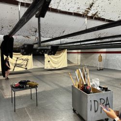 Bulls Eye Marksman Gun Club - Gun range area with the equipment to prepare for a IDPA class