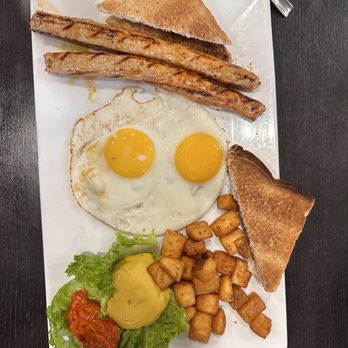 Scout Cafe Restaurant - Eggs & Sausage - Modern European Near Me - Stoney Creek, Ontario Scout Cafe Restaurant - Eggs & Sausage - Modern European Near Me - Stoney Creek, Ontario