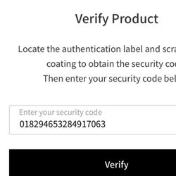 After scanning QR, site says its a fake.