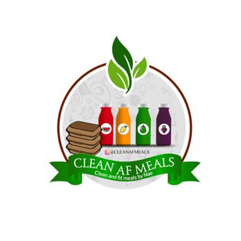 Clean AF Meals - CleanAF logo - Food Delivery Services Near Me Clean AF Meals - CleanAF logo - Food Delivery Services Near Me