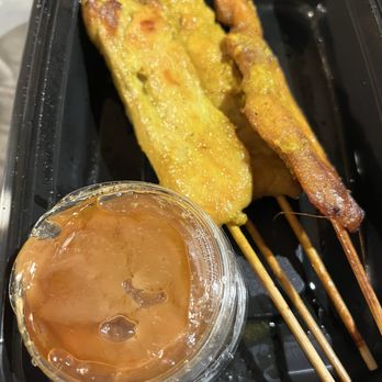 East West Cafe - Chicken Satay, overcooked/old, & chewy - Thai Near Me - Burlington, Vermont East West Cafe - Chicken Satay, overcooked/old, & chewy - Thai Near Me - Burlington, Vermont