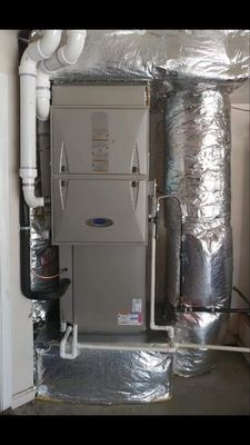 High Efficiency split system installed - This system was installed due to the compressor seizing on the old system High Efficiency split system installed - This system was installed due to the compressor seizing on the old system