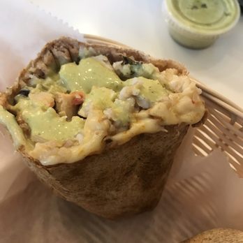 Carrot Express - Legal Wrap with Cilantro Lime Sauce on top ( The sauce comes on the side ) - Salad Near Me - Coral Gables, Florida Carrot Express - Legal Wrap with Cilantro Lime Sauce on top ( The sauce comes on the side ) - Salad Near Me - Coral Gables, Florida