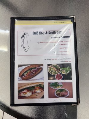 Menu photo 1 Cafe Nho Hawthorne, CA