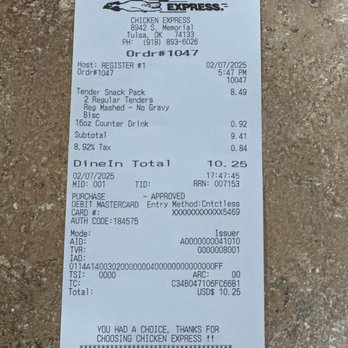 Chicken Express - Chicken Wings Near Me - Tulsa, Oklahoma