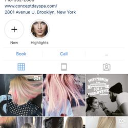 Concept Salon & Spa - Instagram