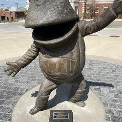 Big Red Statue