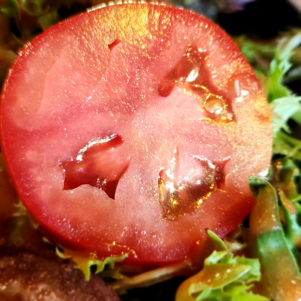 Raices Restaurant - Check out the gold on the tomato! - Caribbean Near Me - Worcester, Massachusetts