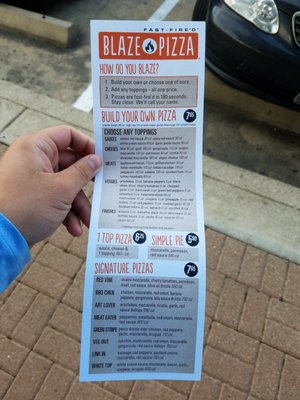 Menu photo 2 Blaze Pizza Webster, TX Menu photo 2 Blaze Pizza Webster, TX
