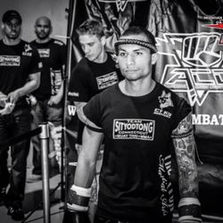 Thornton Martial Arts and Fitness - Tony before battle
