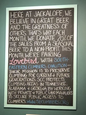 Menu photo 4 Jackalope Brewing Nashville, TN