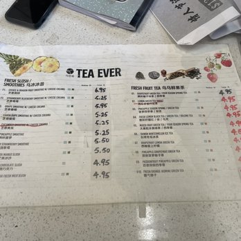 HA Tea Handmade - Menu - Juice Bars & Smoothies Near Me - Millbrae, California