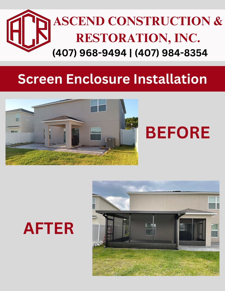 Slide of Ascend Construction and Restoration