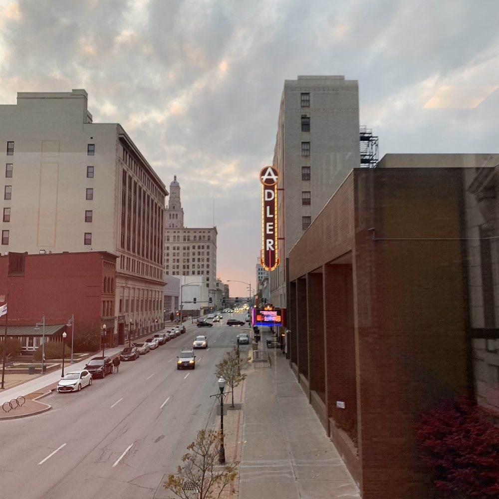 Adler Theatre - a view of a city street - Performing Arts Near Me - Davenport, Iowa Adler Theatre - a view of a city street - Performing Arts Near Me - Davenport, Iowa