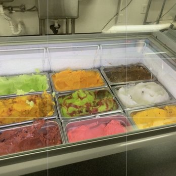 La Real De Michoacan - Some exotic sorbet!! I grabbed soursop , mamey! They also had mangonada, lime, mango, tons of etc - Ice Cream & Frozen Yogurt Near Me - Henderson, Nevada La Real De Michoacan - Some exotic sorbet!! I grabbed soursop , mamey! They also had mangonada, lime, mango, tons of etc - Ice Cream & Frozen Yogurt Near Me - Henderson, Nevada
