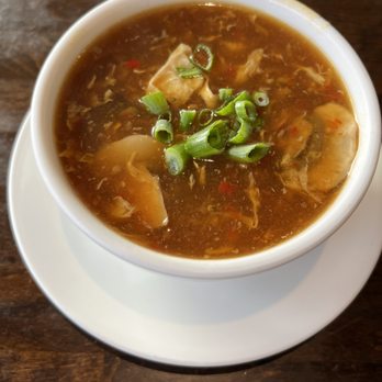 Sakura - Hot and sour soup!! The best one I've ever had! - Chinese Near Me - Richland, Washington