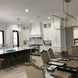 The Cabinet Shoppe - Large kitchen on recently completed whole-house project